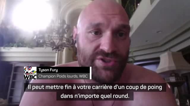 Poids Lourds - Tyson Fury : Wilder est le poids lourd le plus dangereux de la planète