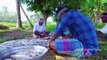 SQUID FISH FRY _ Delicious Seafood Recipe Cooking and Eating in Village _ Tawa F