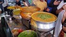 Famous Dal Pakwan of Ulhasnagar _ Sindhi Breakfast  - Indian Street Food