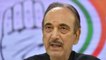 Ghulam Nabi Azad condemns Congress workers' protest against Kapil Sibal