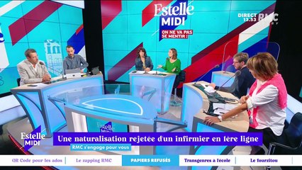 RMC s’engage pour vous : Une naturalisation rejetée d'un infirmier en première ligne - 30/09