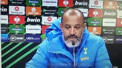 LondonWorld football reporter Rahman Osman quizzes Tottenham boss Nuno Espirito Santo