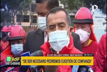 "Cuestión de confianza no está en agenda", dijo presidenta del Congreso tras reunión con Castillo