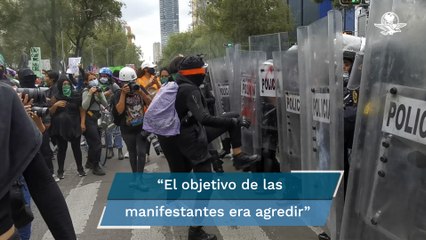 “Nosotras no respondemos a las agresiones”