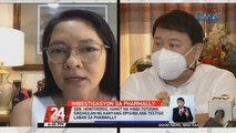 Sen. Hontiveros, iginiit na hindi totoong sinuhulan ng kanyang opisina ang testigo laban sa Pharmally | 24 Oras