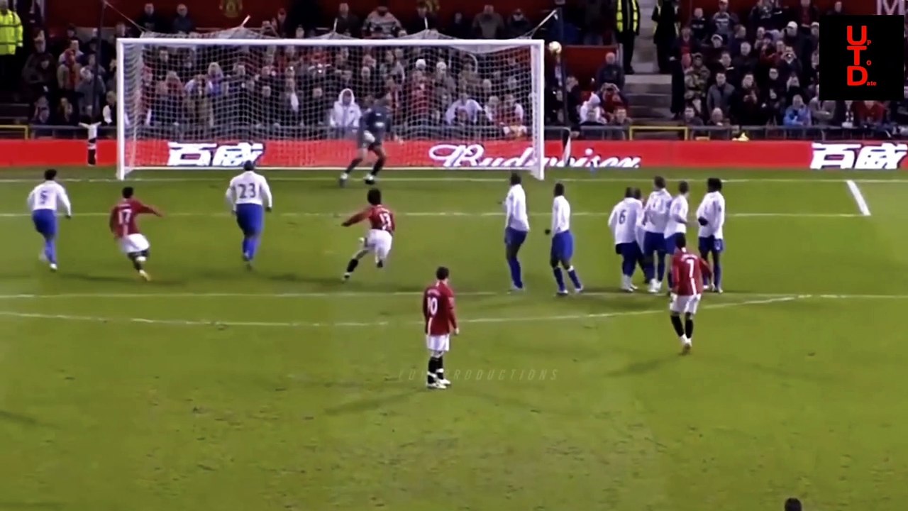 Lagendary moments by Cristiano Ronaldo for Manchester united part 1