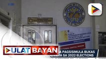 COMELEC, handa na sa pagsisimula bukas ng filing ng COC para sa 2022 Elections; COMELEC, papayagan ang PSG na samahan si Pres. Duterte sa paghahain ng COC