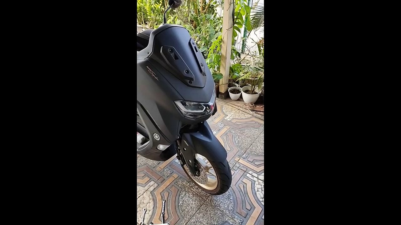 Tutorial ll how to installing windshield bracket on Yamaha All new Nmax 2020.
