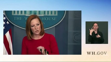Jen Psaki Reporters Asking Who Advised Leaving Afghanistan