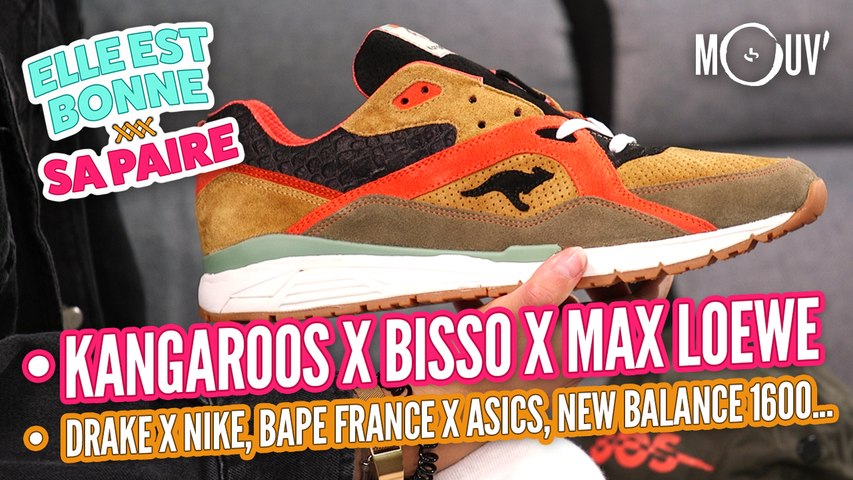 KangaROOS x Bisso X Max Loewe, Drake x Nike, BAPE...