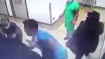 Özel hastanede erkek hemşireye saldırı