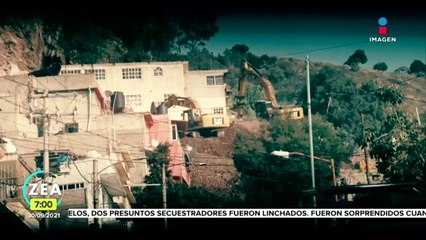 Inicia demolición de casas en el Chiquihuite y familias no saben si serán reubicados