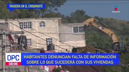 Incertidumbre en Cerro del Chiquihuite, desalojan a vecinos de la zona