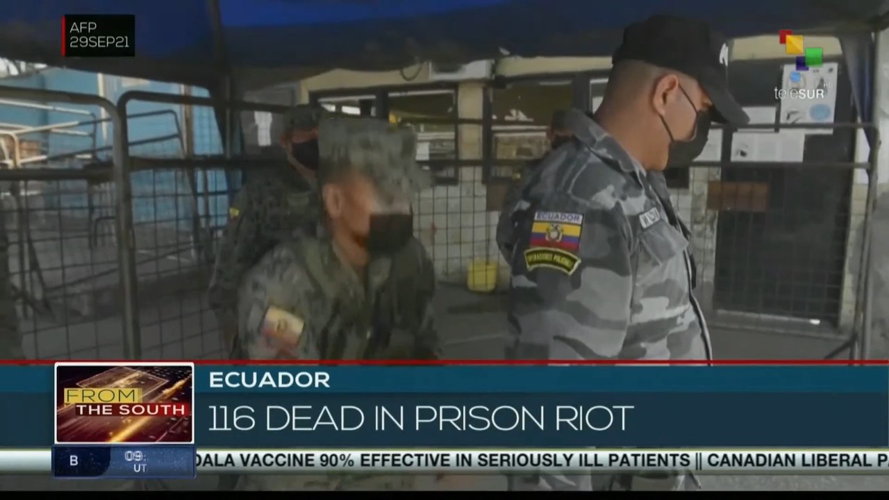 Ecuador raises death toll in riot to 116