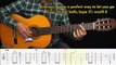Here's Your Perfect - Jamie Miller - Fingerstyle Guitar Tutorial TAB + Chords + Lyrics