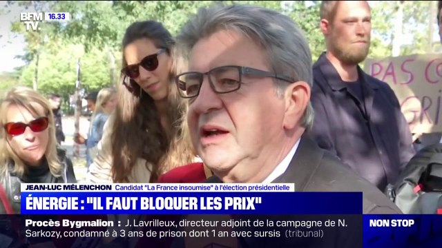 Jean-Luc Mélenchon demande au gouvernement de bloquer les prix sur les produits de première nécessité immédiatement