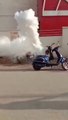 Un scooter électrique prend feu sans raison