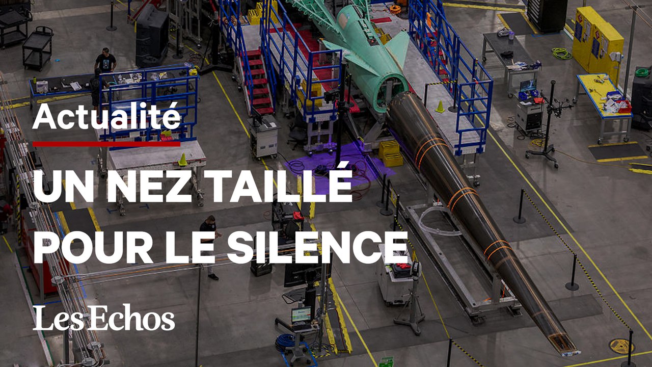 L’avion supersonique silencieux de la Nasa a désormais son nez