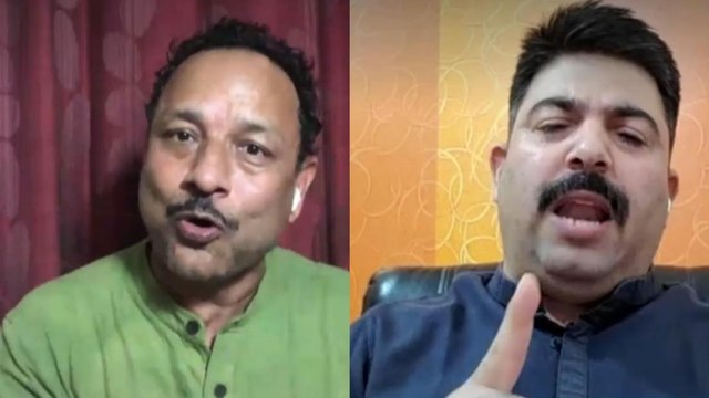 SP-BJP spokesperson in heated debate over Manish murder case