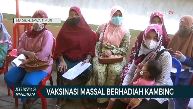 Vaksinasi Massal Berhadiah Kambing