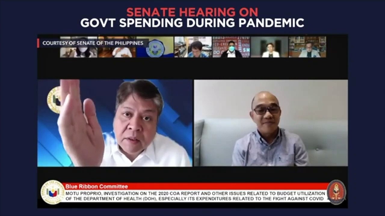 ‘What’s so funny?’ says Pangilinan as Lao smirks at senators' questions