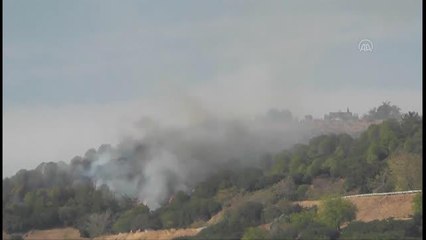 Ormanlık alanda çıkan yangın kontrol altına alındı