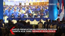 Mahfud MD Ungkap Jokowi Tolak KLB Demokrat Kubu Moeldoko
