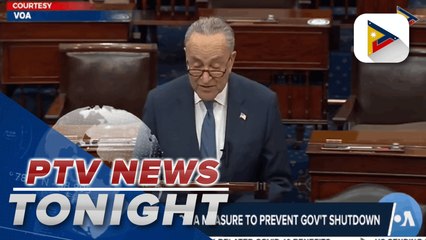 US Senate to vote on a measure to prevent government shutdown