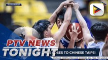 Gilas Pilipinas loses to Chinese Taipei