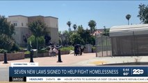 Gov. Gavin Newsom signs bills aimed at addressing homelessness