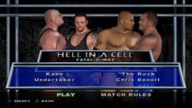Here Comes the Pain Kane vs Undertaker vs The Rock vs Chris Benoit