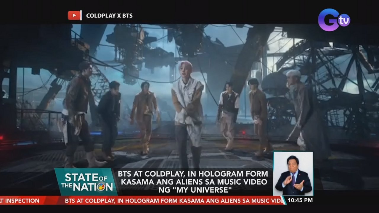 kasama ang aliens sa music video ng "My Universe" | SONA