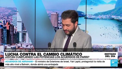 Santiago Lorenzo: "Hace más de 29 años se conoce lo que está pasando con el cambio climático"