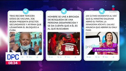 Se une a brigada de búsqueda y descubre que es él a quien están buscando