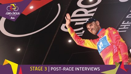 Il Giro di Sicilia EOLO 2021 | Stage 3 | Post-race interviews
