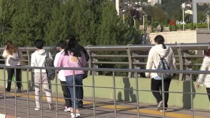3 bin 600 km uzaklıktan gelen öğrenciler ilk aşılarını olmaya başladı