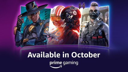 October 2021 Sneak Peek - Prime Gaming
