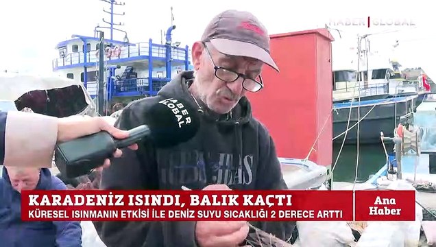 Karadeniz ısındı, balık kaçtı