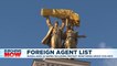 Russia adds protest monitoring group and 22 individuals to foreign agent blacklist