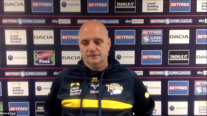 Leeds Rhinos' Richard Agar previews Super League semi-final at St Helens