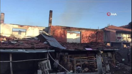 Son dakika haber... Sındırgı'da bir ev yangında kullanılmaz hale geldi