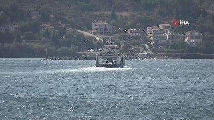 Gökçeada seferlerine fırtına engeli