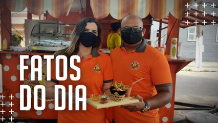 Santa Coxinha: Círio inspira casal para venda de salgados