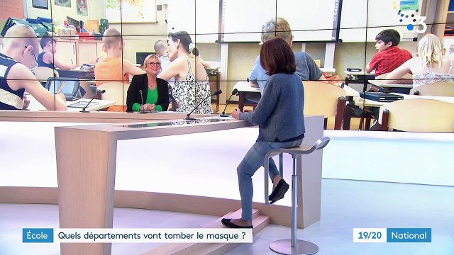 Port du masque : les enfants de 47 départements vont pouvoir le retirer à l'école