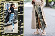 Printed Jeans Are Back Like It's 2012