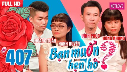 Bạn Muốn Hẹn Hò - Tập 407: Cô gái có sở thích chà toilet khi stress và bó hoa sen cầu hôn lãng mạn