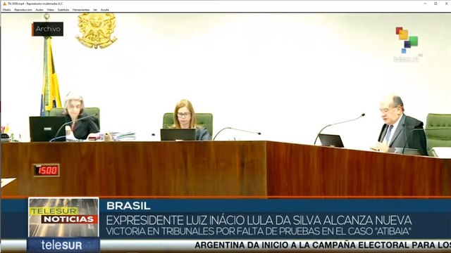 teleSUR Noticias 15:30 30-09: Lula Da Silva obtiene victoria en el caso Atibaia