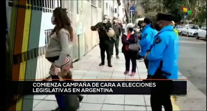 teleSUR Noticias 30-09 17:30: Argentina comienza campaña para elecciones legislativas