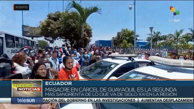 Sistema penitenciario de Ecuador continúa en crisis tras masacre en cárcel de Guayaquil