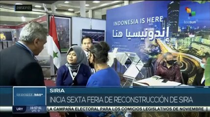 Inicia Siria 6ta Edición de Feria tras su recuperación política y económica
